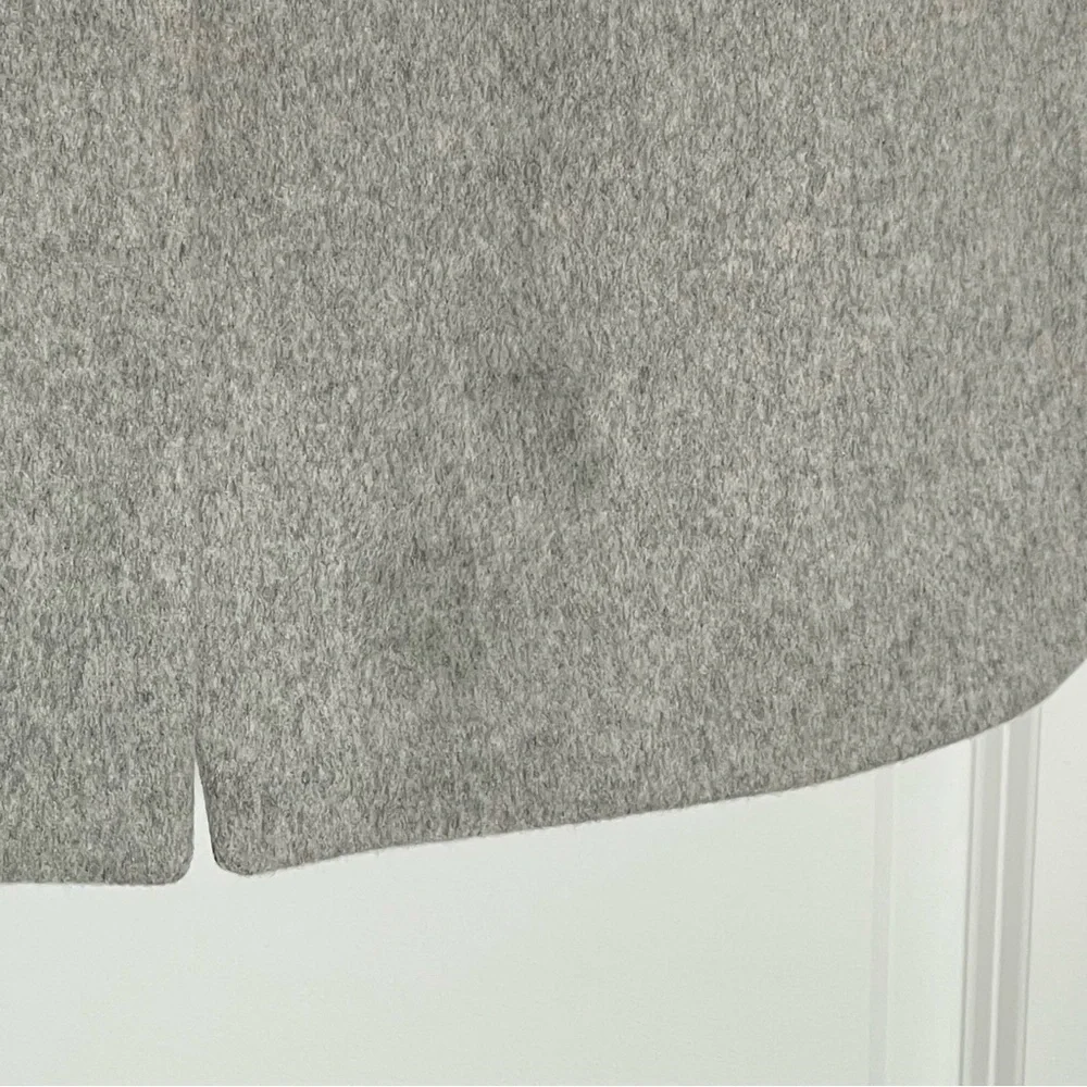 J. Crew Gray Single Breasted Peacoat Wool by Nello Gori - No Bag - Picture 7 of 14